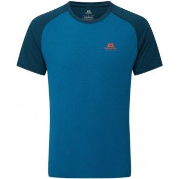Mountain Equipment Maglietta Nava Crew – Blue Mykonos, M