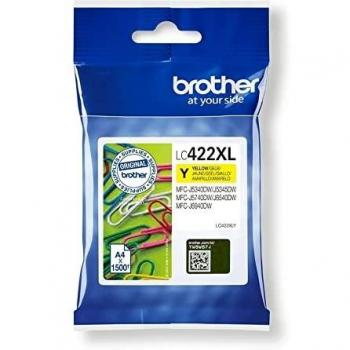 Inktcartridge Brother LC-422XLY Geel