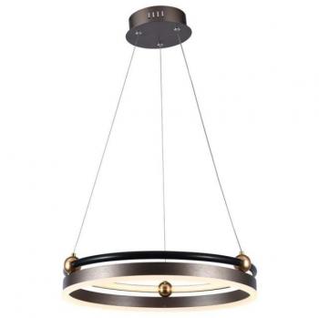 Lampada LED Sospesa 20W Metallo Caffè d: 42.5cm h: 110cm