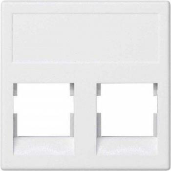 Simon's K45 Plate 2x3 Blanc Neige