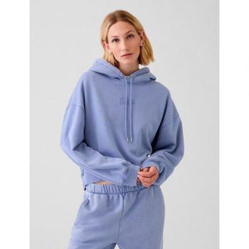 GAP Felpa Donna Blu Oversize