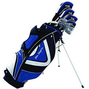 Ben Sayers Men’s Kit with Stand Bag (Blue/Black)