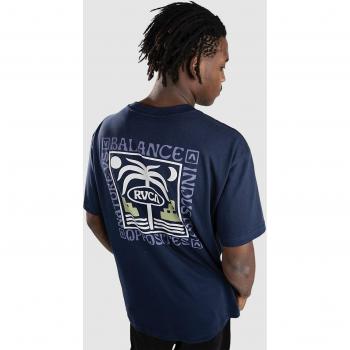T-shirt RVCA Maroc Palmier Azur