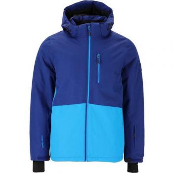 WHISTLER Drizzle Herrenjacke 4XL – blau, sportlich, rundhalsig, wasserdichtes Polyester