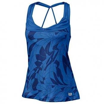 Camiseta de Tenis para Mujer Wilson W SP Art, Azul