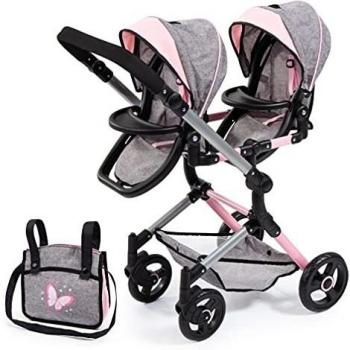 Poussette Panier Intégré BAYER Design Jumeaux