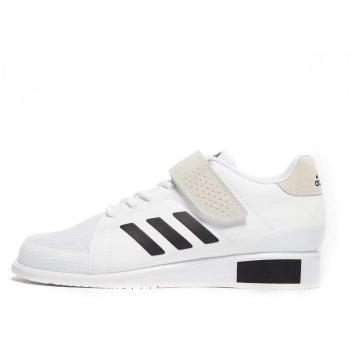 Adidas Herren Power Perfect III Trainingstritt in Weiß – Core Black/FTWR Edition, EU 42 2/3