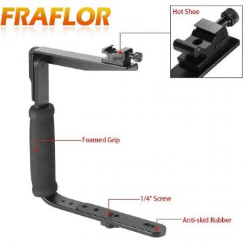 Poignée de stabilisation rotative pour DSLR