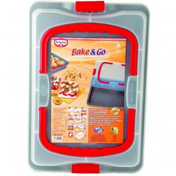 Dr. Oetker Bake & Go Backblech mit Transporthaube