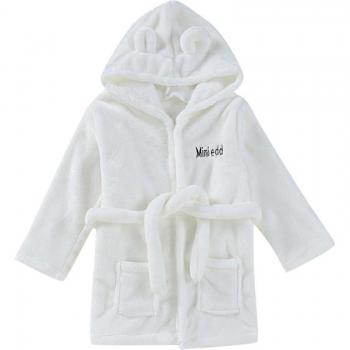 Cotton Plush Bathrobe