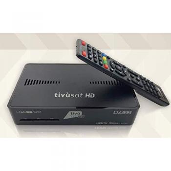Décodeur TV Satellite I‑Can Tivusat 490 HD