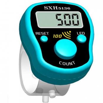 Mini Electronic Knitting Counter with LED Stitch Marker and Line Pointer