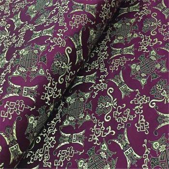 Jacquard Brocade Polyester Fabric with Chinese Designs