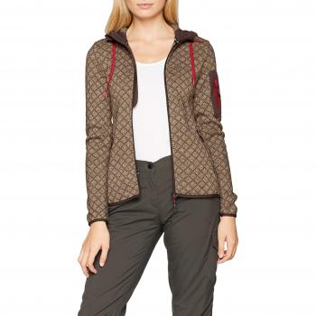 CMP Fleecejacke Damen, Sand/Arabica/Granita, 38 cm