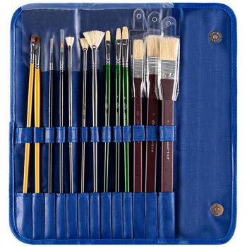 Collection de pinceaux pour aquarelle et peinture à l'huile