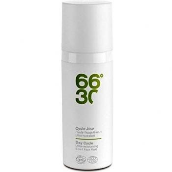 66°30 Fluide Visage 6‑en‑1 Ultra‑Hydratant – Cycle Jour – 50 ml