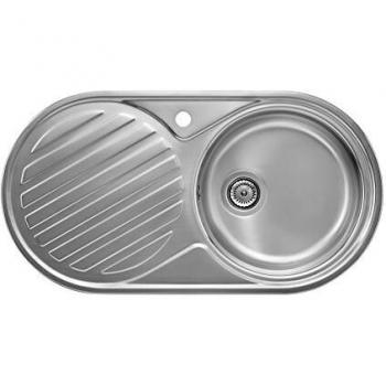 Evier Roca Uni-Cuve Inox avec Égouttoir Duo