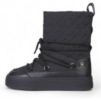 FW0FW08430 Botas Tommy Hilfiger Mujer Negro Plano 2024