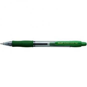 PENNA A SFERA PILOT SUPER GRIP MEDIA VERDE