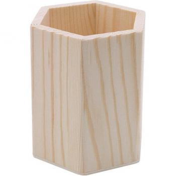Desktop Stationery Holder – Wood Pen Box