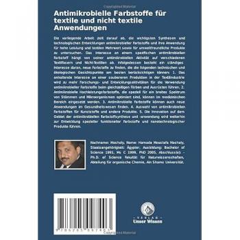 Antimikrobielle Farbstoffe für textile und nicht textile Anwendungen: DE