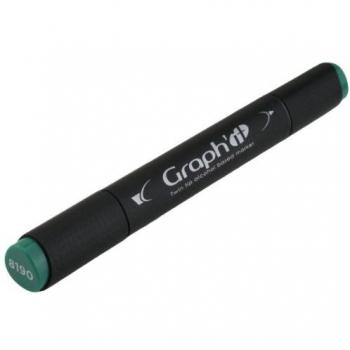Dual‑Edge Green Alcohol Marker – Graph'it 8190 – Opaque