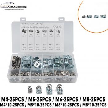 Ensemble de clips intérieure U/B – Attache de vitesse 50-200 pièces