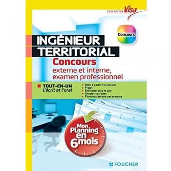 Ingénieur territorial, concours externe et interne, examen professionnel : Mon planning en 6 mois