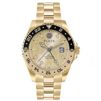 Yellow Philipp Plein GMT-I Challenger Watch for Men