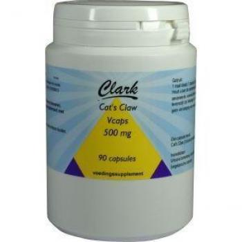 Clark Cat's claw 500mg 90 Vegetarische capsules