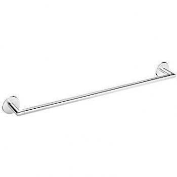 Support-Serviettes Rond Chromé Duo 46 CM Rose