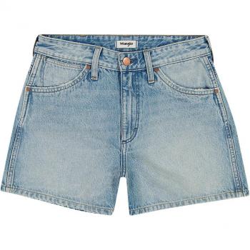 Short Wrangler Stuntman 3” Mujer Denim
