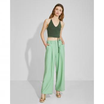 Traje pantalón ancho Naëlle, modelo pinza femenina