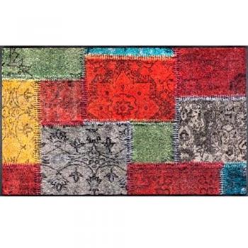 Paillasson Helline Home Nylon UV‑Résistant Multicolore 4 couleurs – 120x75 cm