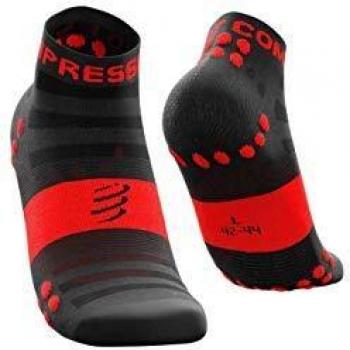 Calze Run-Light Compressione 3.0 – Nero/Rosso T3 – Modello Racing