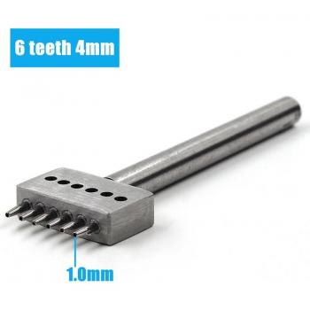 Kit de Poinçonnage Cuir 2 à 6 Dents