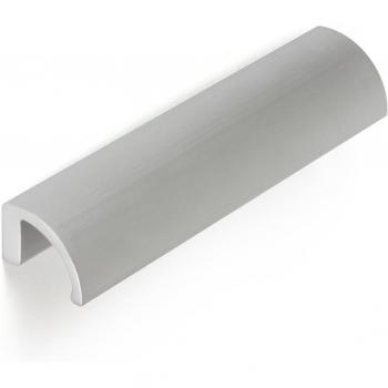Poignée Ergonomique Aluminium Anodisé Mat 174x27x30mm