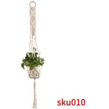 Suspensión Botánica Macramé