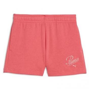 Pantaloncini Rosa Puma Ess Script G 152 Bambini