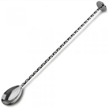 Twist‑Shape Mixing Spoon 27cm – Professional Bartender’s Choice
