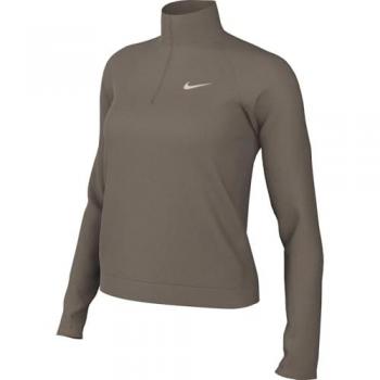 Nike Running Pacer Dri‑FIT Herren‑Style Damen‑Pullover 1/4 Zip – Braun, Größe M, EU 40‑42