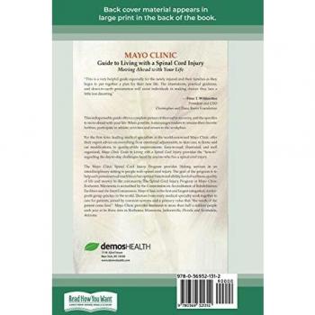 Mayo Clinic's Guide to Living with A Spinal Ã+ord Injury
