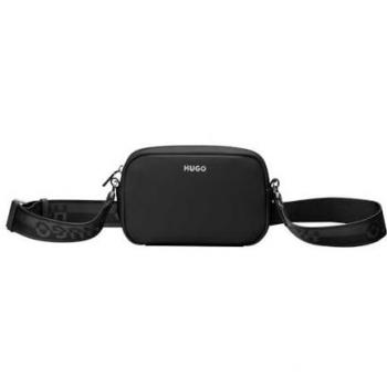 Sac Hugo Bel Crossbody Noir – sac à bandoulière élégant