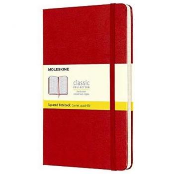 Moleskine. Squared Notebook Red