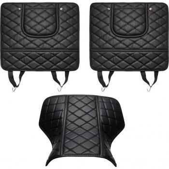 3PCS Seat Cover Anti-Kick Mat for Tesla Model 3