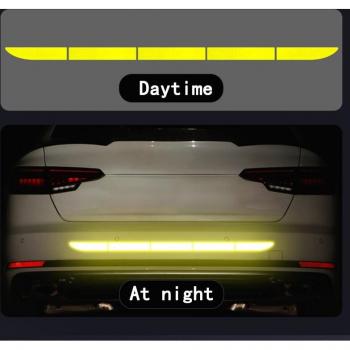 5Pcs Car Exterior Reflective Tape