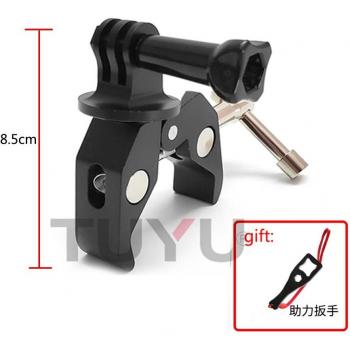 TUYU Black Selfie Extension Arm for Insta360 One X R and GoPro Max