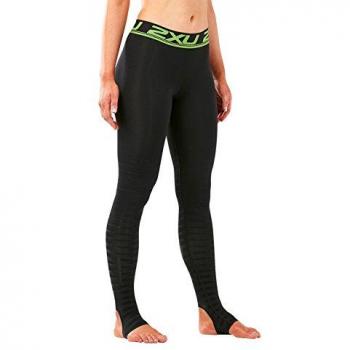 2XU Women's Compression Tights, Power Recovery, Size S, Black/Nero