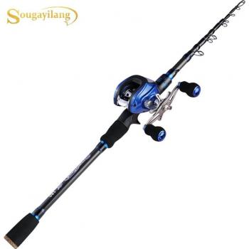Sougayilang Caña 17+1BB, Ideal para Pesca Deportiva