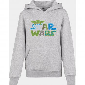 Sweat-shirt Star Wars pastel, capuche gris lilas